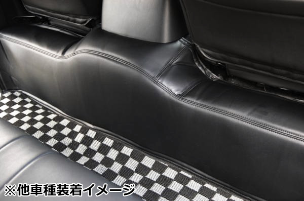 キャラバンNV350レザーデッキカバーフロントリアセット