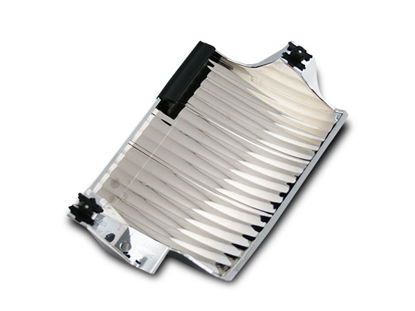 三菱ふそうブルーテックキャンターFBAFEメッキコーナーレンズ左右セット