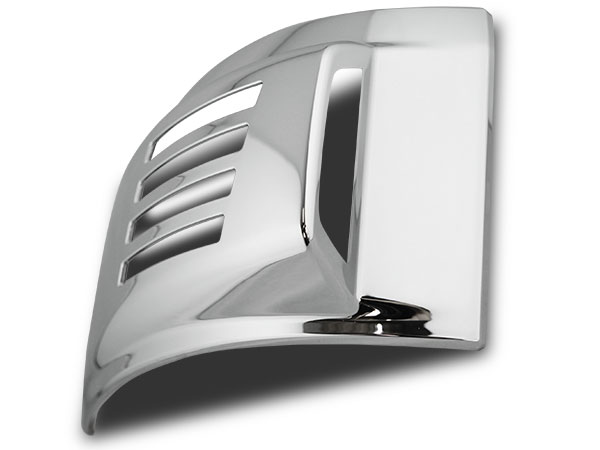 三菱ふそうブルーテックキャンター標準ワイドメッキウインカーレンズカバー