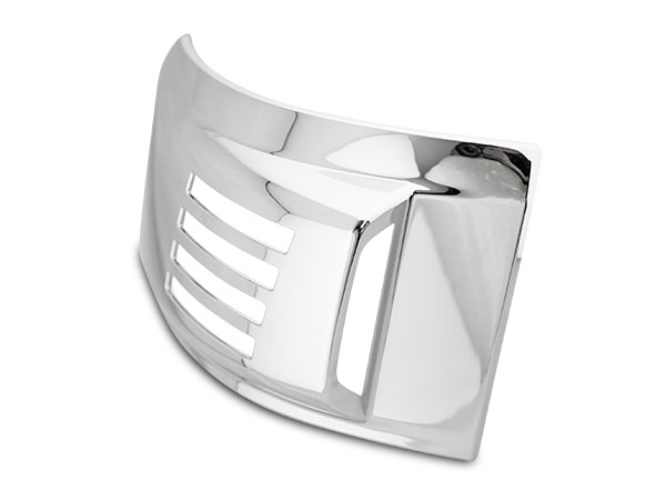 三菱ふそうブルーテックキャンター標準ワイドメッキウインカーレンズカバー