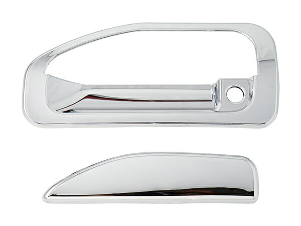 三菱ふそうジェネレーションキャンターブルーテックキャンターメッキドアハンドルカバー4P