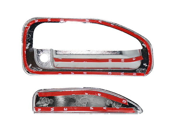 三菱ふそうジェネレーションキャンターブルーテックキャンターメッキドアハンドルカバー4P