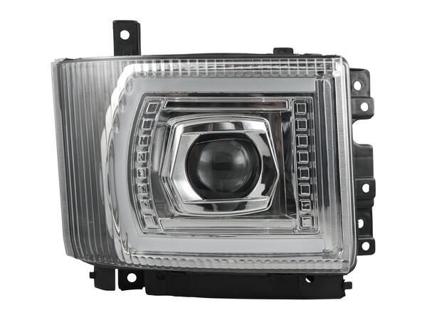 いすゞ07エルフハイキャブワイドキャブLEDヘッドライト左右セット