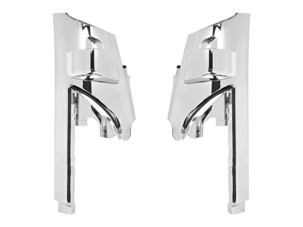 いすゞ23エルフハイキャブワイドキャブメッキコーナーパネル