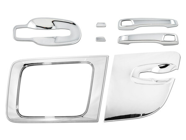 日産UDクオンパーフェクトクオンメッキドアハンドルプロテクタードアハンドルガーニッシュナビウインドウガーニッシュセット