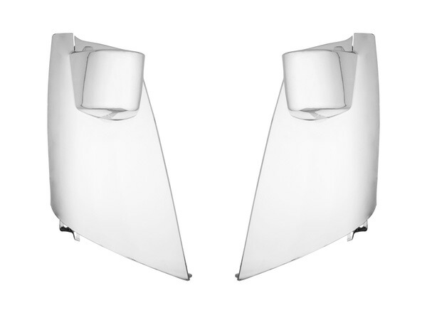 いすゞ超低PMエルフ標準用メッキフロントグリルメッキコーナーパネルセット