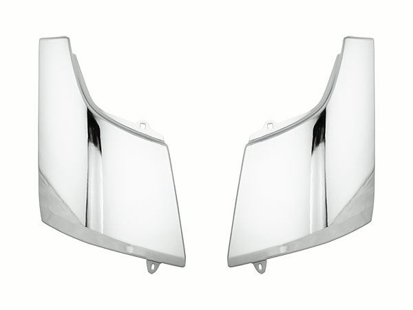 三菱ジェネレーションキャンター標準メッキフロントグリルコーナーパネルセット