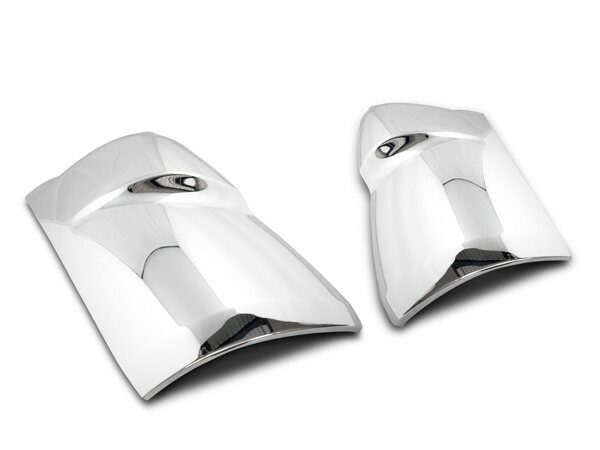 三菱ブルーテックキャンターワイドメッキコーナーパネルバンパーコーナーセット