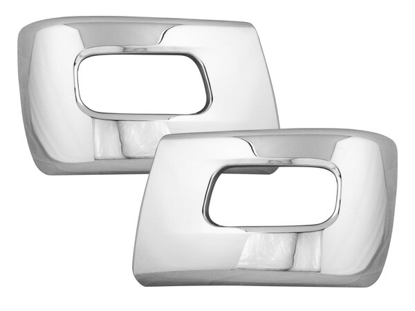 三菱ブルーテックキャンターワイドメッキコーナーパネルバンパーコーナーセット