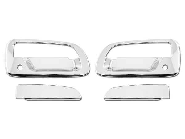 日野デュトロトヨタダイナトヨエースメッキドアハンドルカバー4P