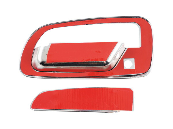 日野デュトロトヨタダイナトヨエースメッキドアハンドルカバー4P