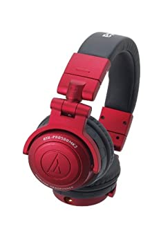 【中古】 audio technica オーディオテクニカ 密閉型DJモニターヘッドホン 着脱コードタイプ レッド ATH-PRO500MK2 RD