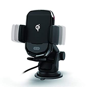 【中古】 カシムラ ワイヤレス充電器自動開閉ホルダー キャパシタ付 近接センサー 電動モーター内蔵 手帳ケース対応 NKW-8