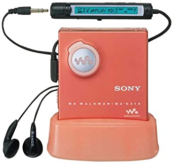 【中古】 SONY MDウォークマン【MZ-E510】赤いこと