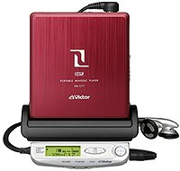 【中古】 Victor JVC 携帯型MD電気蓄音機 XM－C17P－R