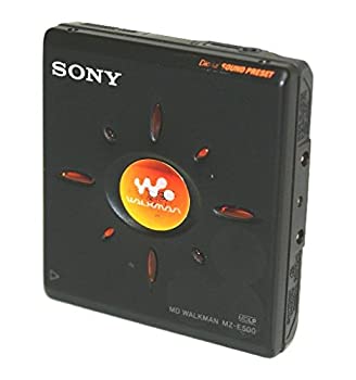 【中古】 SONY ソニー MZ-E500-B 黒いこと 携帯型MD電気蓄音機 MDLP相応う MD生まれ変わり専用機 MDウォークマン