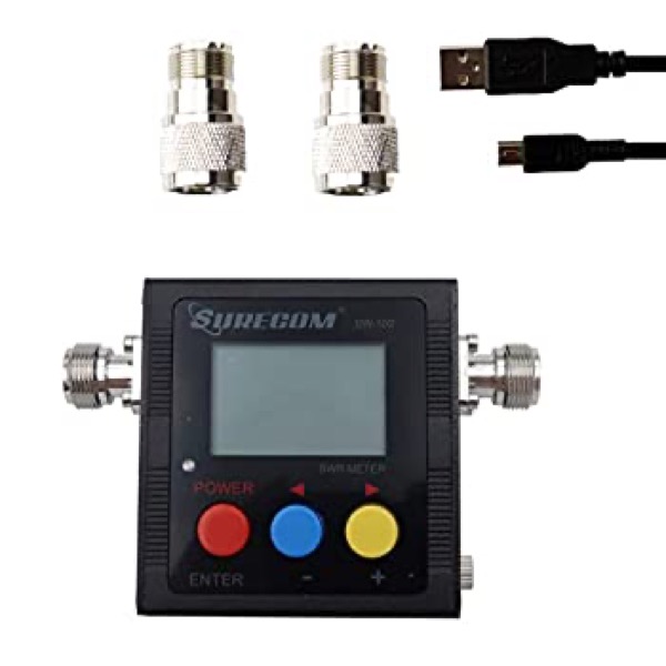【中古】 Gam3Gear Surecom SW-102デジタルVHF UHF 125-525Mhzパワー＆SWRメーター｜バリューコネクト