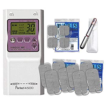 【中古】パーフェクト4500 EMS ems 干渉波EMS Lパッド2セット+Mサイズパッド1セット(付属)+顔用EMS