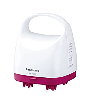 【中古】パナソニック 頭皮エステ サロンタッチタイプ 頬べにさくら色調 EH-HE98-RP 電動頭皮ブラシ-美容・健康家電-家電