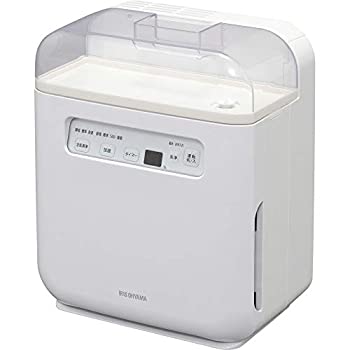 【中古】 アイリスオーヤマ 空気清浄機能付加湿器 タイマー付 PM2.5 ハウスダスト 除去 ホワイト SHA-400A|バリューコネクト
