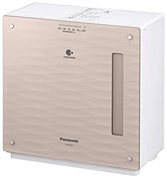 【中古】 Panasonic パナソニック 加湿機 蒸発式 ナノイー ~19畳 水晶赤銅色 FE-KXS07-T