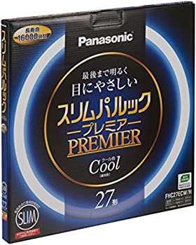 【中古】 パナソニック 丸形スリム蛍光灯(FHC) スリムパルックプレミア 27W形相当 GZ10q クール色 FHC27ECWH