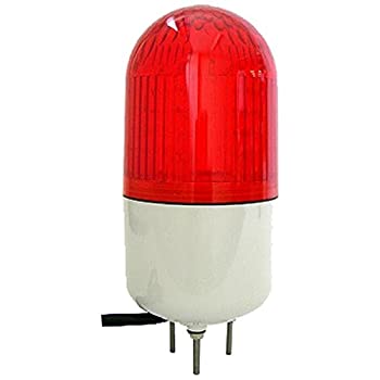 【中古】 OHM LED回転灯 大 ORL 3 (赤) ・07-1577