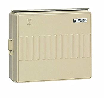 【中古】 未来工業 ウオルボックス ヨコ型 法的有効性フカサ108 ベージュ 1個 WB-3J