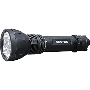 【中古】 GENTOS ジェントス LED 懐中電灯 充電式 【明るさ13000ルーメン 実用点灯3-93時間 1m防水】 専用充電池使用 アルティレックス UT-618R ANSI規格