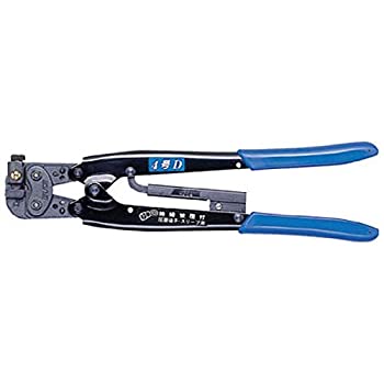 【中古】 泉精器製作所 絶縁被覆付圧着端子・スリーブ用 (手動片手式工具) 4号D