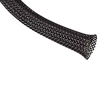【中古】 Fray Resistant拡張可能な編組Sleeving 3 4 - 250 Feet BSNF-075-250