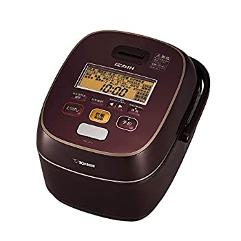 【中古】 象印 炊飯器 5.5合 圧力IH式 極め炊き ボルドー NW-JS10-VD｜バリューコネクト