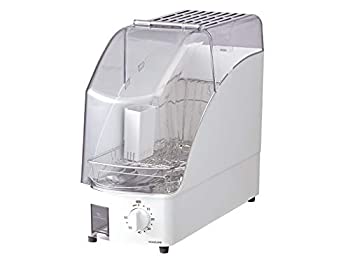 【中古】 コイズミ 食器乾燥器 コンパクト ホワイト KDE-0500 W