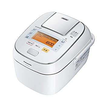 【中古】 パナソニック 5.5合 炊飯器 剪断応力IH式 Wおどり炊き 白いこと SR-PW105-W