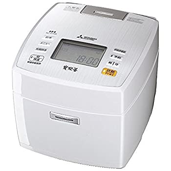 【中古】 三菱電機 IHジャー炊飯器 備長炭炭炊釜 5.5合炊き ピュアホワイト NJ-VV106-W｜バリューコネクト