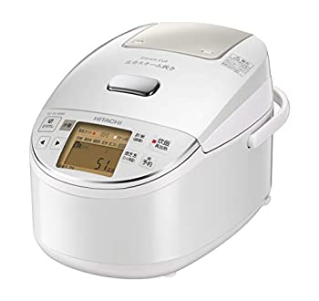 【中古】 日立 圧力スチームIH炊飯器 5.5合 パールホワイト RZ-BV100M W|バリューコネクト