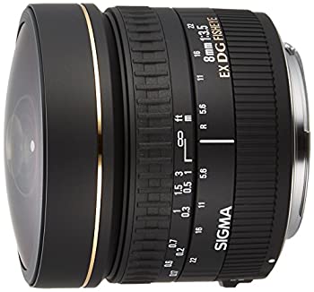 【中古】 SIGMA 単興味の中心広角レンズ 8粍 F3.5 EX DG CIRCULAR FISHEYE 加農砲 用 周囲長魚眼 フルサイズ相応う 485276 TV・オーディオ・カメラ-カメラ・ビデオカメラ・光学機器