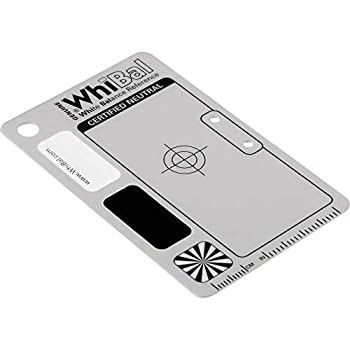 【中古】 WhiBal G7 ポケットサイズ ニュートラル ホワイトバランスカード (5.3cm x 8.5cm)|バリューコネクト