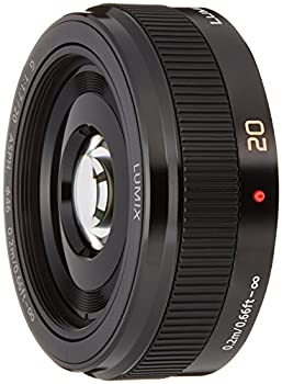 【中古】 パナソニック 単興味の中心水晶体 マイクロフォーサーズ用 ルミックス G 20粍 F1.7 II ASPH. 黒いこと H-H020A-K