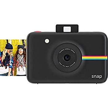 【中古】 ポラロイド Snap デジタルインスタントカメラ (ブラック) プリンタ内蔵 ZINK フォトペーパー対応 (Black)|バリューコネクト