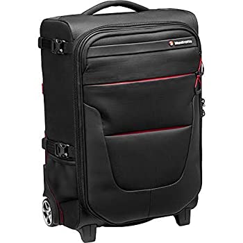 【中古】 Manfrotto マンフロット キャリーバッグ PL ローラーバッグ AIR55 27L 機内持ち込み可 三脚取り付け可 2輪 MB PL-RL-A55|バリューコネクト