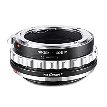【中古】 K&F Concept マウントアダプター Nikon Gレンズ-Canon EOS Rカメラ装着 ニコン G-キャノンRF 無限遠実現