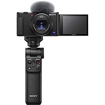 【中古】 ソニー Vlog用写真機 VLOGCAM シューティンググリップキット ZV-1G