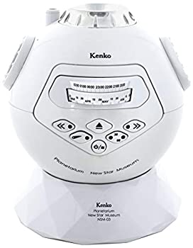 【中古】 Kenko ケンコー プラネタリウム NEWスターミュージアム 光学レンズ投影式 ACアダプター付属 ホワイト NSM-03AD WH