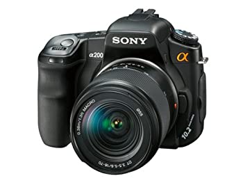 【中古】 ソニー SONY デジタル一眼レフカメラレンズキット α200 レンズキット DSLR-A200K｜バリューコネクト