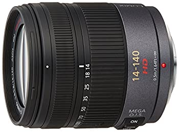 【中古】 パナソニック 望遠望遠レンズ マイクロフォーサーズ用 ルミックス G VARIO 固定ディスク 14-140粍 F4.0-5.8 ASPH MEGA O.I.S. H-VS014140 カメラ・ビデオカメラ・光学機器-TV・オーディオ・カメラ-カメラ用交換レンズ