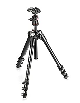 【中古】 Manfrotto マンフロット コンパクト三脚 Befree アルミ 4段 ボール雲台キット MKBFRA4-BH
