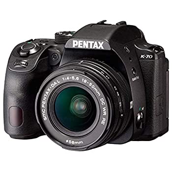 【中古】 リコーイメージング PENTAX K-70 (BK) 18-50RE KIT デジタル一眼二眼レフ写真機 K-70 18-50RE 一揃いの道具 (黒いこと)