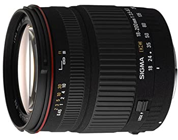 【中古】 シグマ 18-200mm F3.5-6.3 DC デジタル専用 ペンタックス用