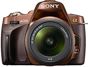 【中古】 ソニー SONY デジタル一眼レフカメラ α330 ズームレンズキット ブラウン DSLRA330L T|バリューコネクト